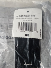 Adidas Men’s Fresh Gray T Shirt IB6051 Size Medium
