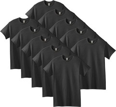 Gildan Mens T Shirts 5000 Solid Cotton Mix color Blank Tee S-3XL (6 Pcs)