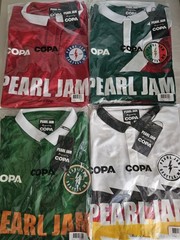 Pearl Jam Copa Argentina World Cup Soccer Jersey Complete Set of 13 Size L FIFA