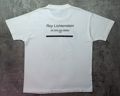 Vintage 1990s Roy Lichtenstein Girl With Hair Ribbon Shirt Size XL