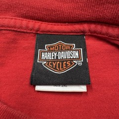 Harley Davidson Shirt Men 2XL Red Motorcycles Biker Chandler Arizona Pocket Logo