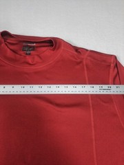 Adidas Shirt Mens XXL Red Climacool Athleisure Lounge Wear Performance Crew Neck