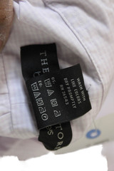 The Men’s Store at Bloomingdale’s Mens Pink Striped Button Up Shirt Size M