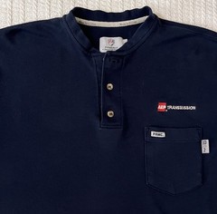 Tyndale FR Henley Shirt Mens LG 21” X 29” Flame Resistant FRMC USA CAT 2