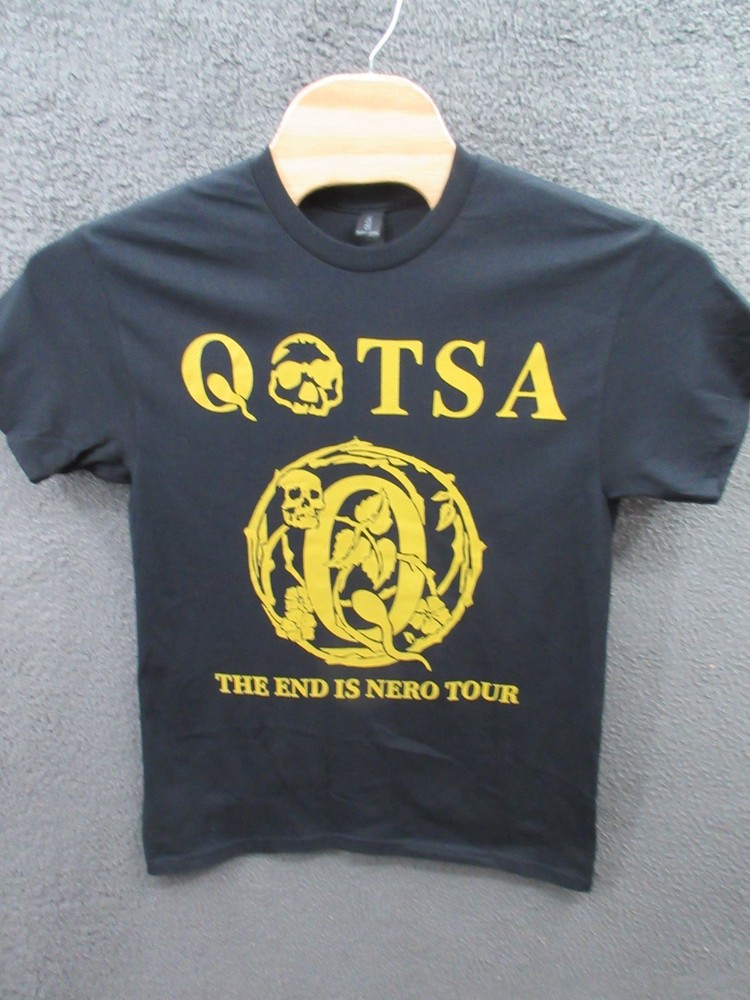 NWOT Queens of the Stone Age QOTSA End is Nero Tour Shirt Men Medium