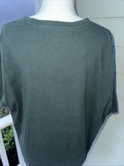 GAP Green Black Watch Plaid Short Sleeve Crew Neck Everyday Tee T-Shirt XXL