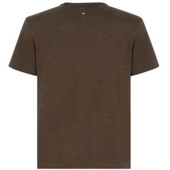 Rag & Bone Mens Classic Flame Short Sleeve Crew Neck Cotton Pull On Tee Shirt