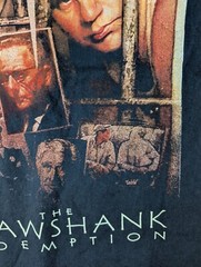 The Shawshank Redemption T-shirt size XL movie promo 2-sided faded