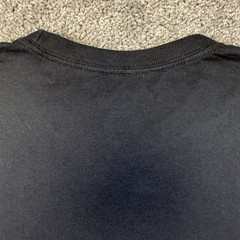 Reebok T-Shirt Men’s Large Black Sports Outdoors Soft Comfort Short Sleeve Used