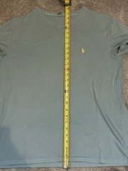 Lot Of 6 vintage Polo Ralph Lauren V neck T-Shirt Bundle Mens Medium & Large