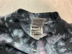 Shaka Wear Super MAX Heavy Streetwear Tie Dye Shirt Embroidered Octopus Squid M