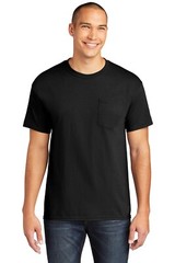 Pack Of 3 Gildan 5300 Mens Short Sleeve Heavy Cotton Stylish Pocket T-Shirt