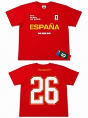 FIFA World Cup 2026 España Spain Adult Medium Red Soccer Football Tee NWT