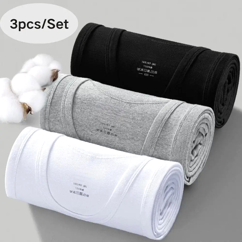 Hot Sale Men 3Pcs Sleeveless Breathable Fitness Vest