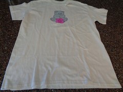 A-lab Teddy Bear Phone LOLGTFO White T-Shirt SS Adult Medium Brand New Tee Alab