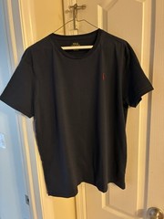 Polo Ralph Lauren Men’s Navy Custom Slim Fit Crew Neck Logo T-Shirt XL