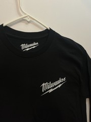 Milwaukee Black Long-Sleeve T-Shirt (New Condition) M18 Heavy Duty Power Tools