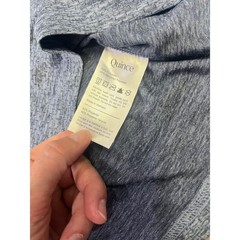 Quince Mesh Performance Training Tee Heather Blue Men’s Medium Athleisure Sport