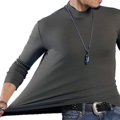 Casual Mens Half Turtleneck Thermal Underwear Stylish and Functional Top