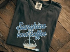 Comfort Tee Iced Coffee Sunshine