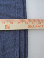 Seinfeld Distressed Press Print Logo TShirt BLUE GRAY HEATHER XL Ripple Junction