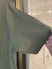 St. John’s Bay Performance 100% Cotton Sage Green Pocket Tee Men’s Medium