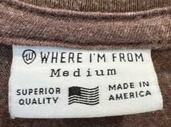 Where I’m From Appalachian Trail Great Smoky Mountains Tee USA Medium