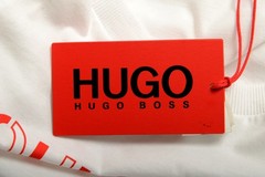 Hugo Boss Men’s “Deelers” White Logo Print Short Sleeve T-Shirt US 2XL IT 56