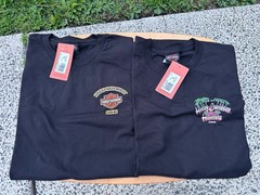 NEW! Lot of 2 HARLEY DAVIDSON MOTORCYCLES 2014 Honolulu Hawaii T Shirt XL nwt