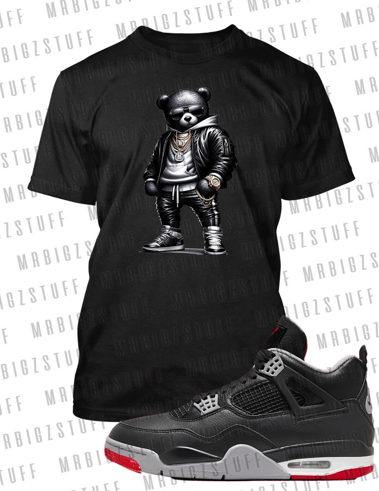 Street Wear Bear For the Love of Money Tee Shirt Heats $ Big Tall Shaka Pro Club