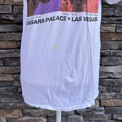 Vintage Boxing T-Shirt Larry Holmes Gerry Cooney Caesars Palace Las Vegas 80s