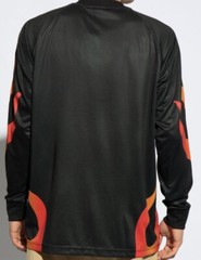 NEW MENS ADIDAS ORIGINALS TREFOIL FLAMES 3 STRIPES SHIRT ~SIZE LARGE #IS0256