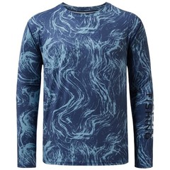 Mens Upf 50+ Camo Long Sleeve Shirts Quick Dry Lightweight Performance Shirt Fo