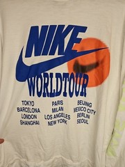 Nike World Tour Long Sleeve T-Shirt Top Beaverton Oregon Size XL Move Your Body