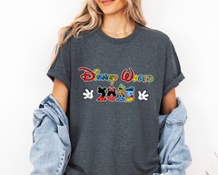 Disneyworld 2025 Shirt, Mickey and Friends, Disneyland Family Vacation Shirt