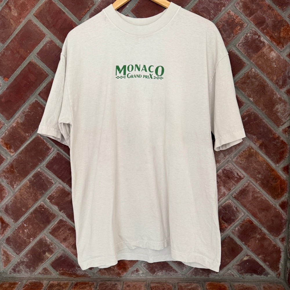 Bad Bunny Monaco Grand Prix Authentic Tee Most Wanted Tour Graphic Size Large