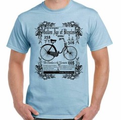 THE Golden Age Of Bicycles Mens Funny Cycling T-Shirt Bike Cycle MTB Road Racer