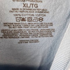 Astro Boy Kanji Graphic Print Tee Mens XL Light Blue Multi Crewneck Short Sleeve