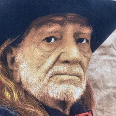 Willie Nelson Shirt Sz XL Mens Trigger In Concert Country Autumn Tour 2015 Black