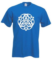 CELTIC KNOT T-SHIRT – Pagan Druid Wicca Goth Gothic – Choice Of Colours FREE P&P