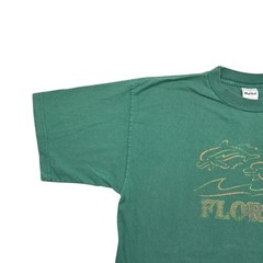 Murina T Shirt Extra Large Men’s Green Cotton Florida Dolphin Short Sleeve