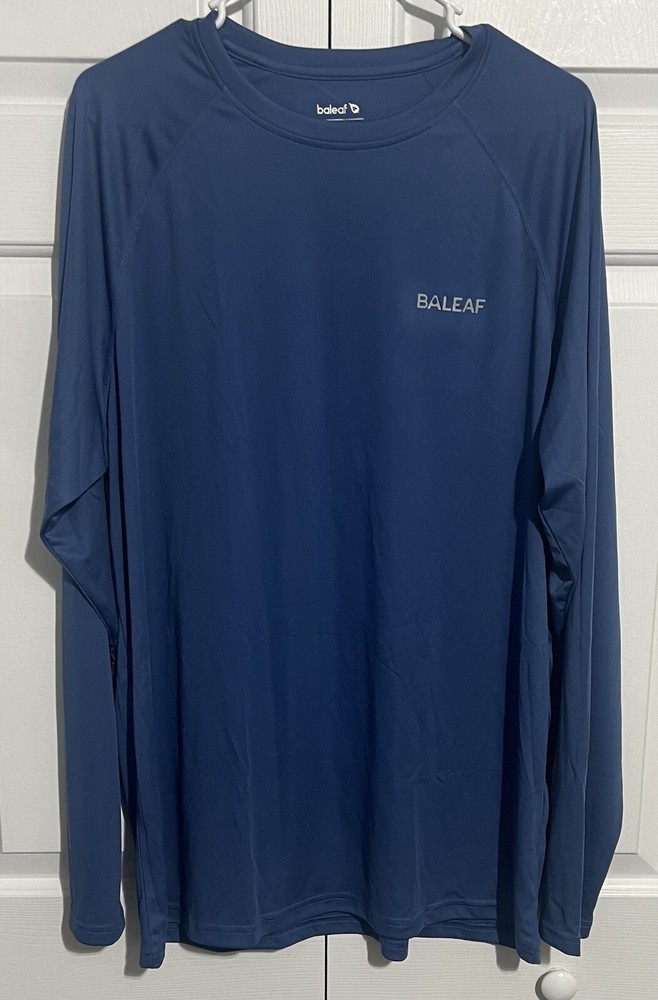 Baleaf Men’s Shirt Size XL Gym Cycling Running UPF 50+ Exercise Sports Clothing