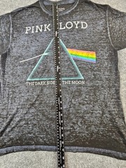 Pink Floyd Dark Side of the Moon Burnout Graphic Band T-Shirt Men’s Large L