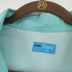 Tuna Men’s UV UPF 50+ Sun Protection Waterproof Breathable 4XL Shirt