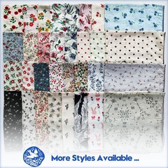 2Pcs 21″x21″ Cotton Bandanas for Women, Super Soft Textured Fabric, Kerchief,…