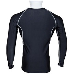 Men’s Compression Shirts Athletic Gym Training Workout Rash Guard Full Sleeve