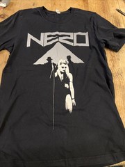 NERO 2015 North American Tour T Shirt Sz Med M Band Music Black Rare