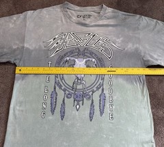 Eagles Sphere Tie Dye T-Shirt Sz XL Liquid Blue The Long Goodbye 2024-25 Vegas