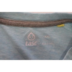 tasc Performance T-Shirt Mens XXL Light Blue Windmill Graphic Athletic Excellent