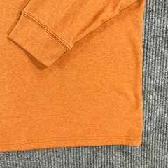 The Normal Brand Henley Shirt Mens 2XL Orange Long Sleeve Casual Comfort